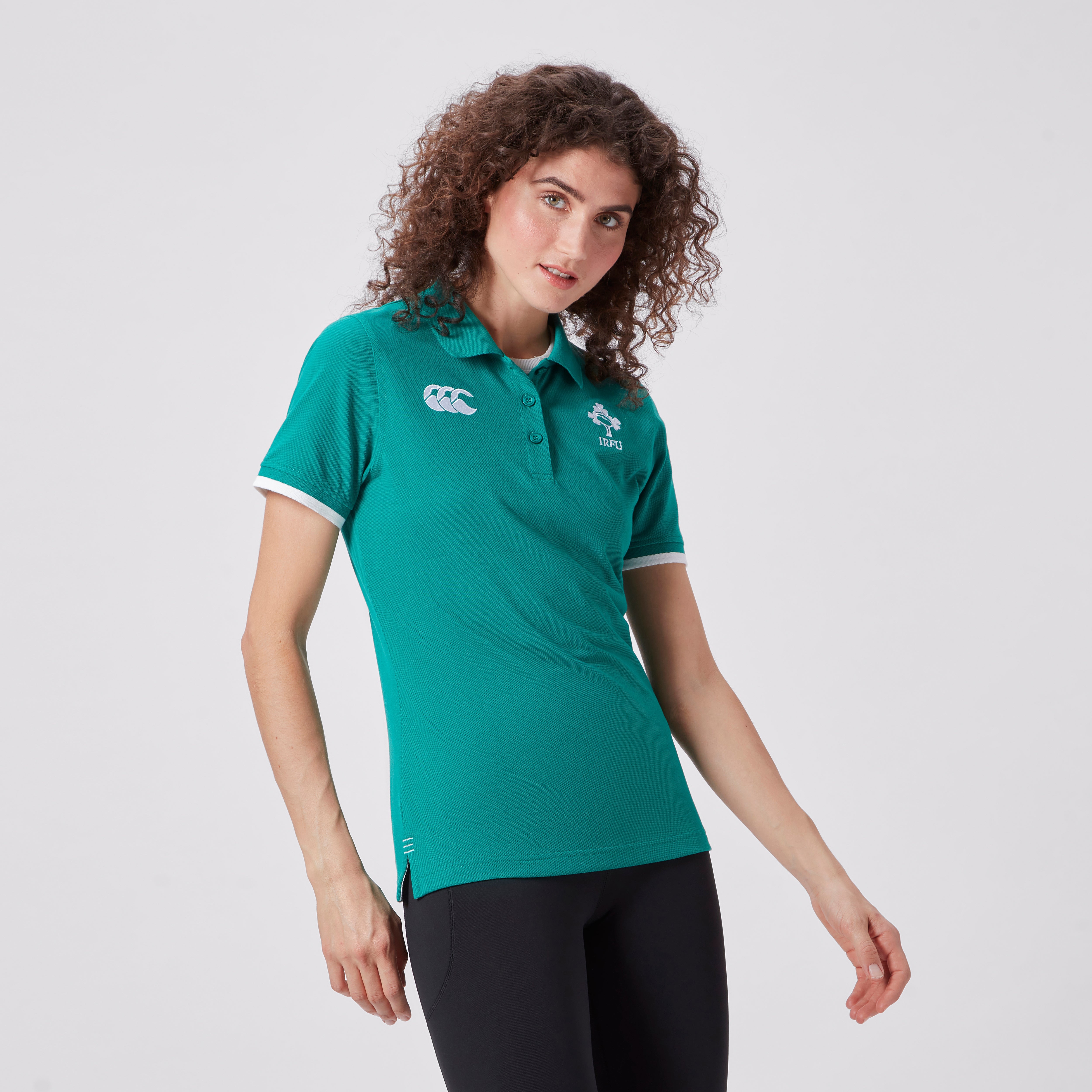 canterbury-ireland-team-polo-donna-verde image 4
