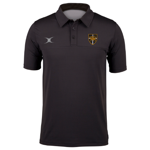 gilbert-rugby-esher-rfc-pro-polo-uomo-nera-uomo image 1