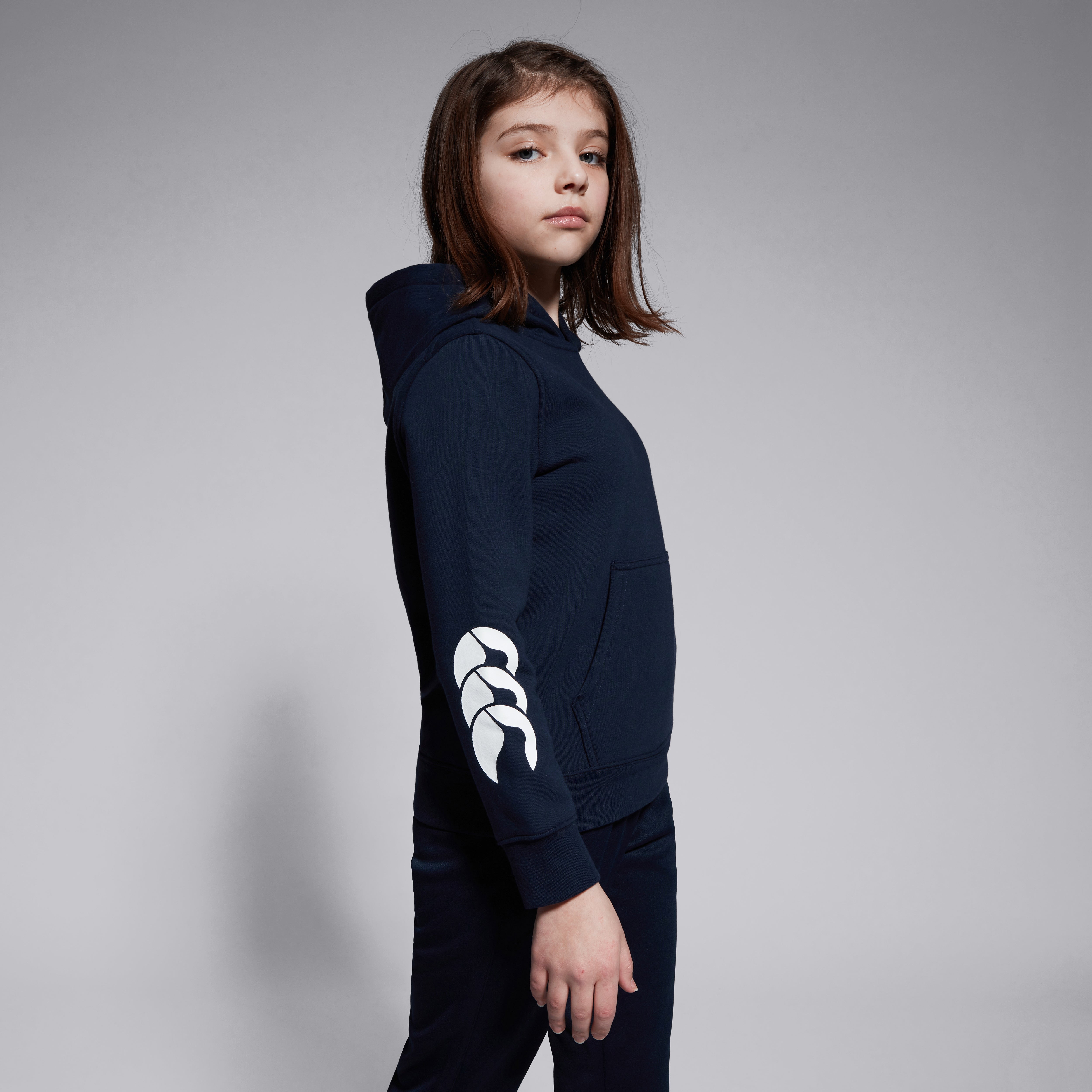 canterbury-club-felpa-con-cappuccio-junior-unisex-blu-navy image 5