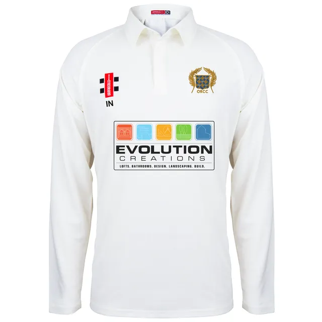 gray-nicolls-old-rutlishians-cc-matrix-v2-maglia-manica-lunga-junior-avorio image 1