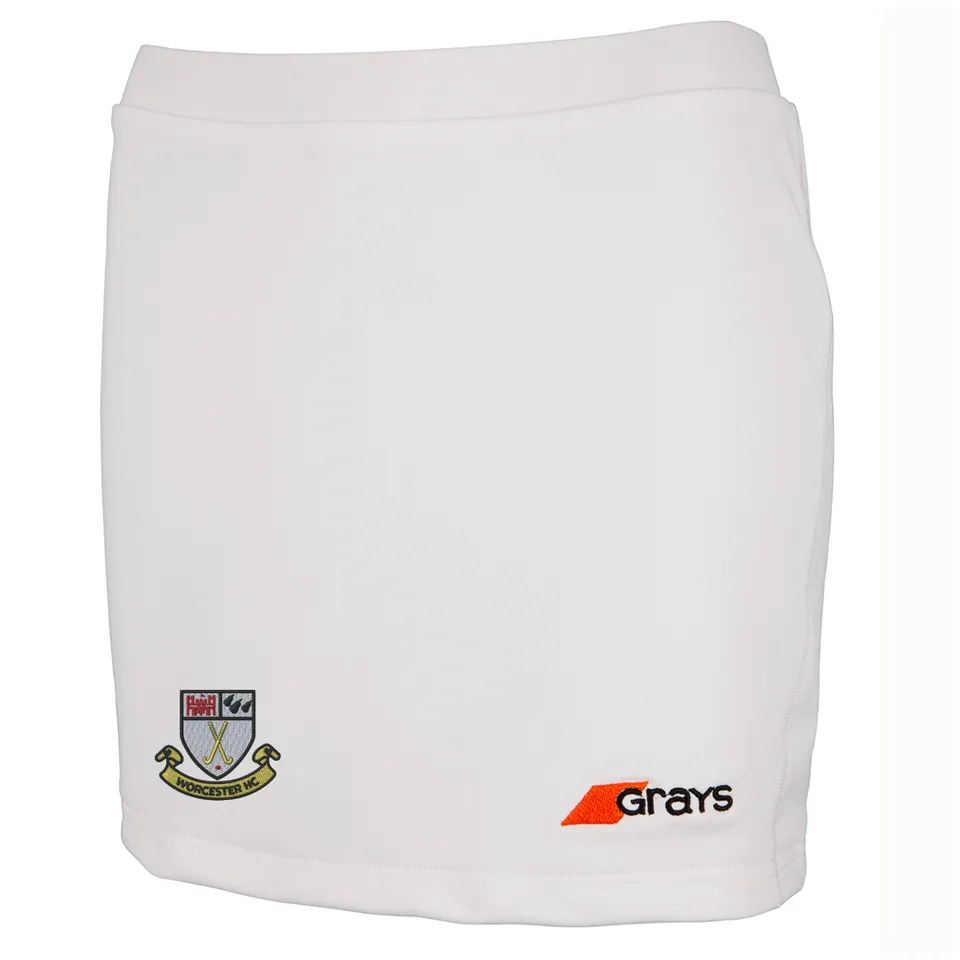 grays-apex-gonna-pantaloncino-hockey-junior-bambina-bianco-worcester-hc image 1