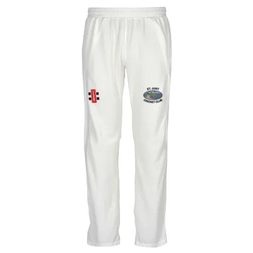 gray-nicolls-st-just-cricket-club-senior-velocity-iii-trousers-avorio image 1