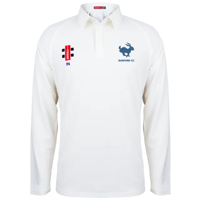 gray-nicolls-barford-cc-senior-maglia-matrix-manica-lunga-avorio image 1