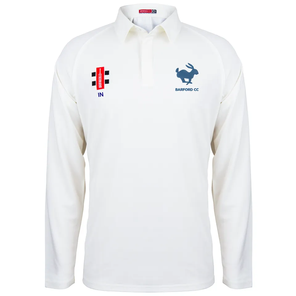 gray-nicolls-barford-cc-senior-maglia-matrix-manica-lunga-avorio image 1