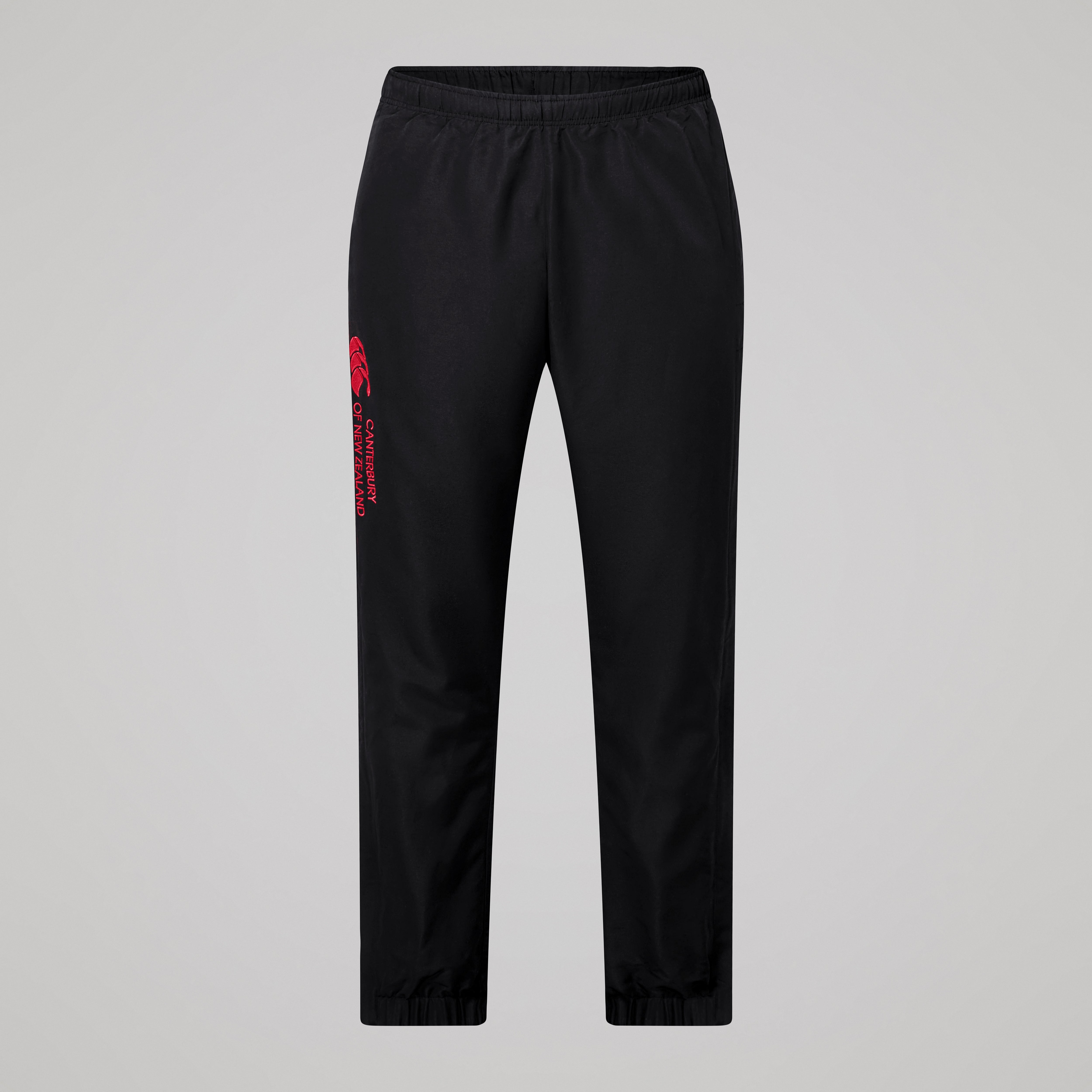 canterbury-fundamentals-pantalone-tuta-stadium-uomo-nero-rosso image 1