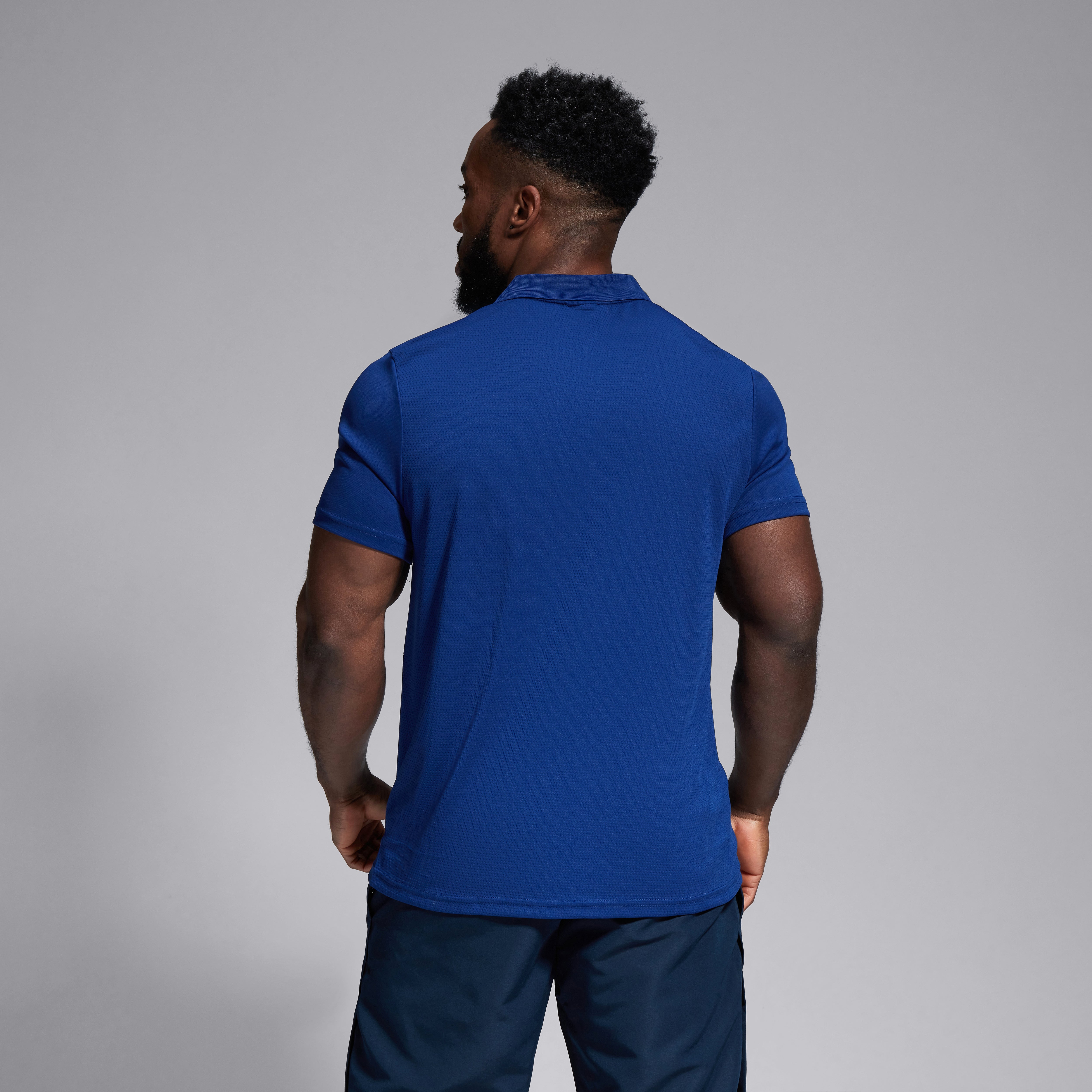 canterbury-club-dry-polo-rugby-uomo-blu image 5