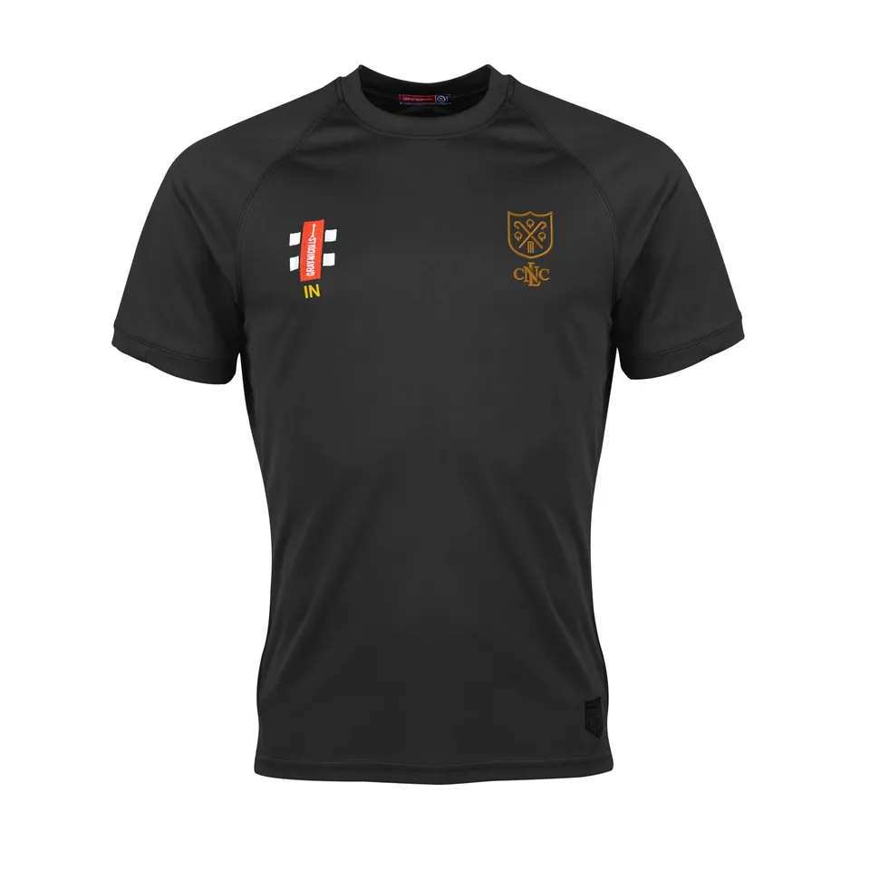 gray-nicolls-north-london-cc-matrix-v2-t-shirt-manica-corta-senior-nero image 1