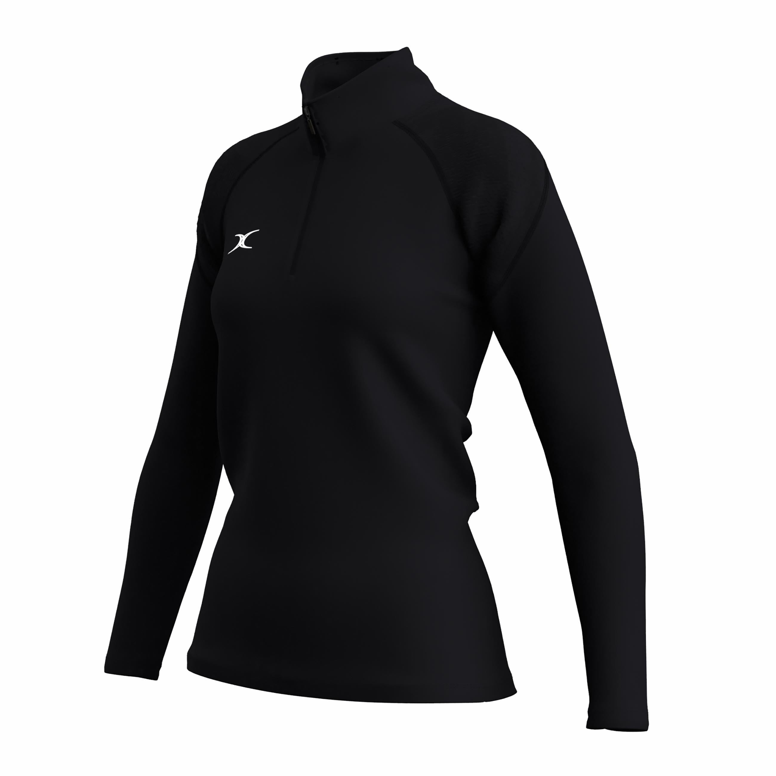 gilbert-rugby-gts-pile-donna-1-4-zip-collo-alto image 5