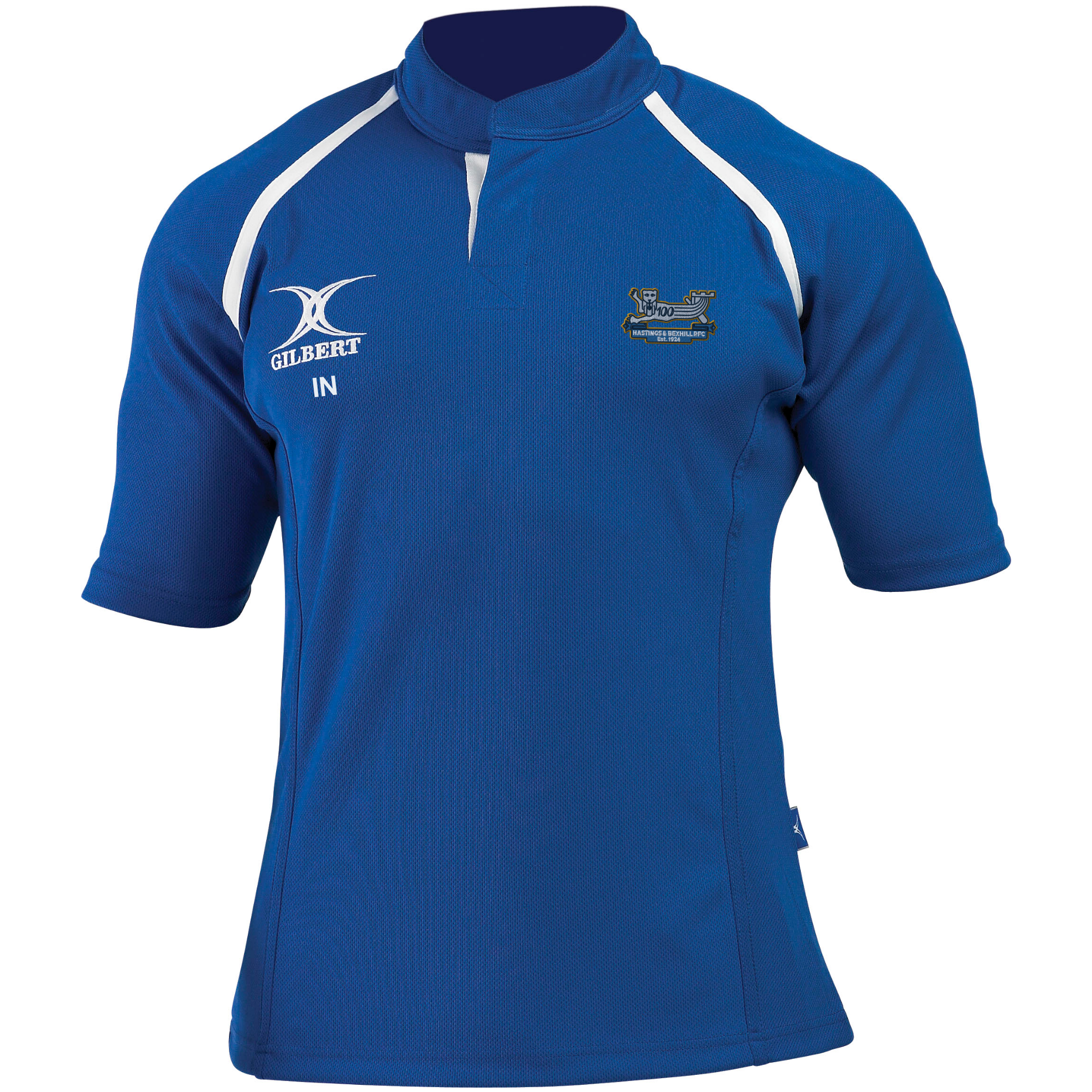 gilbert-rugby-hastings-bexhill-rfc-senior-royal-xact-ii-training-shirt-maglia-al image 1