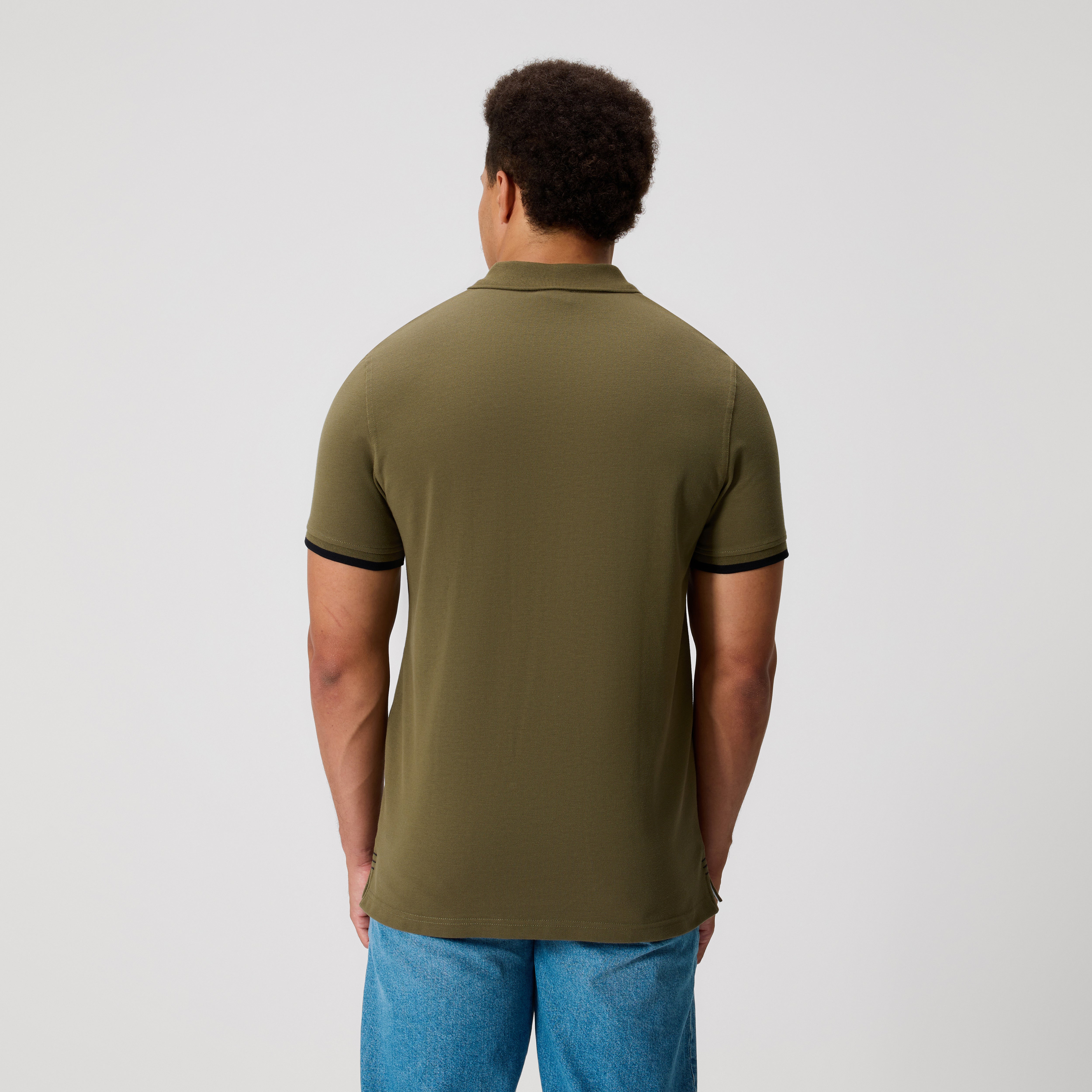canterbury-mens-ireland-team-polo-shirt-khaki-polo-rugby-irlanda-uomo-cachi image 2