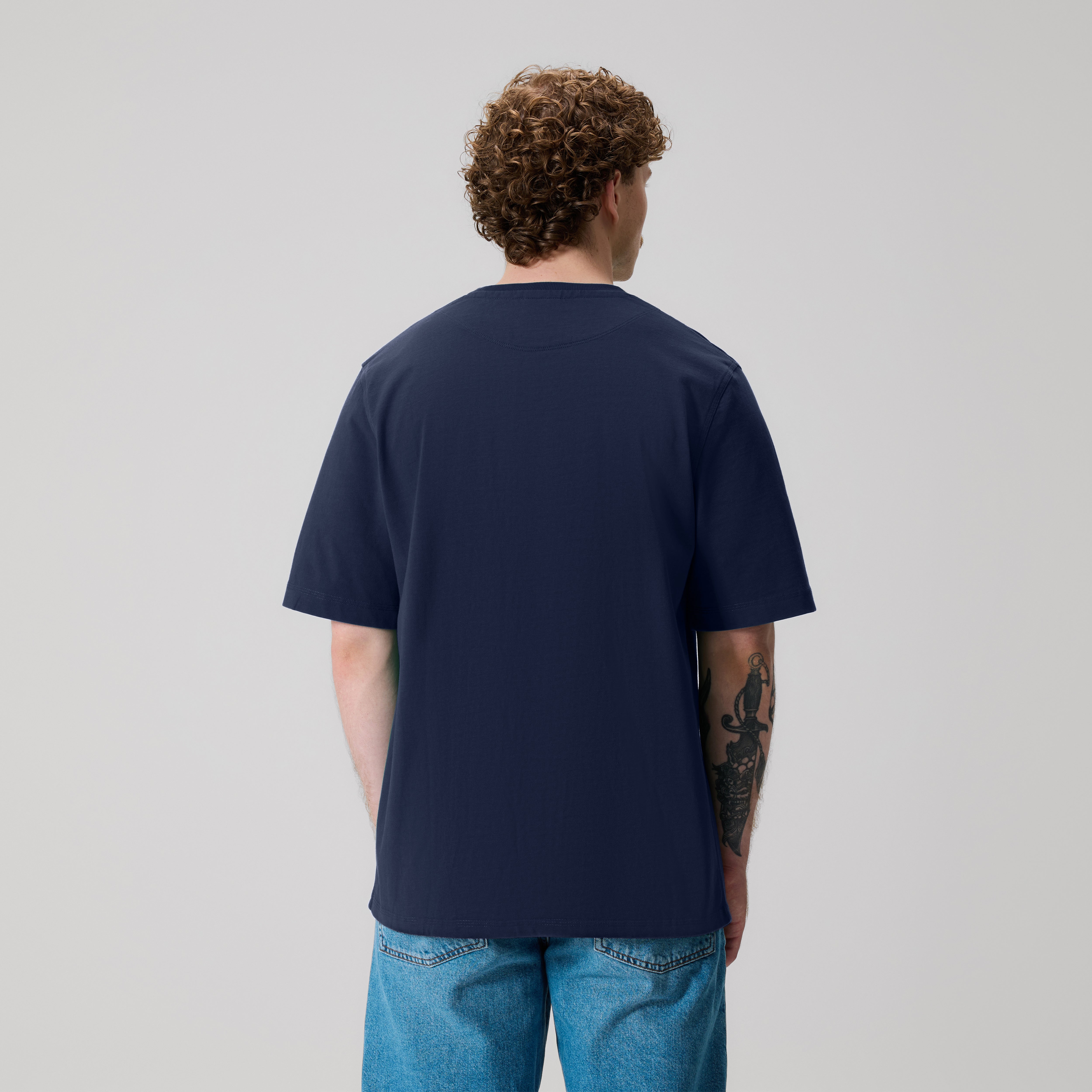 canterbury-classic-t-shirt-uomo-blu-navy image 2