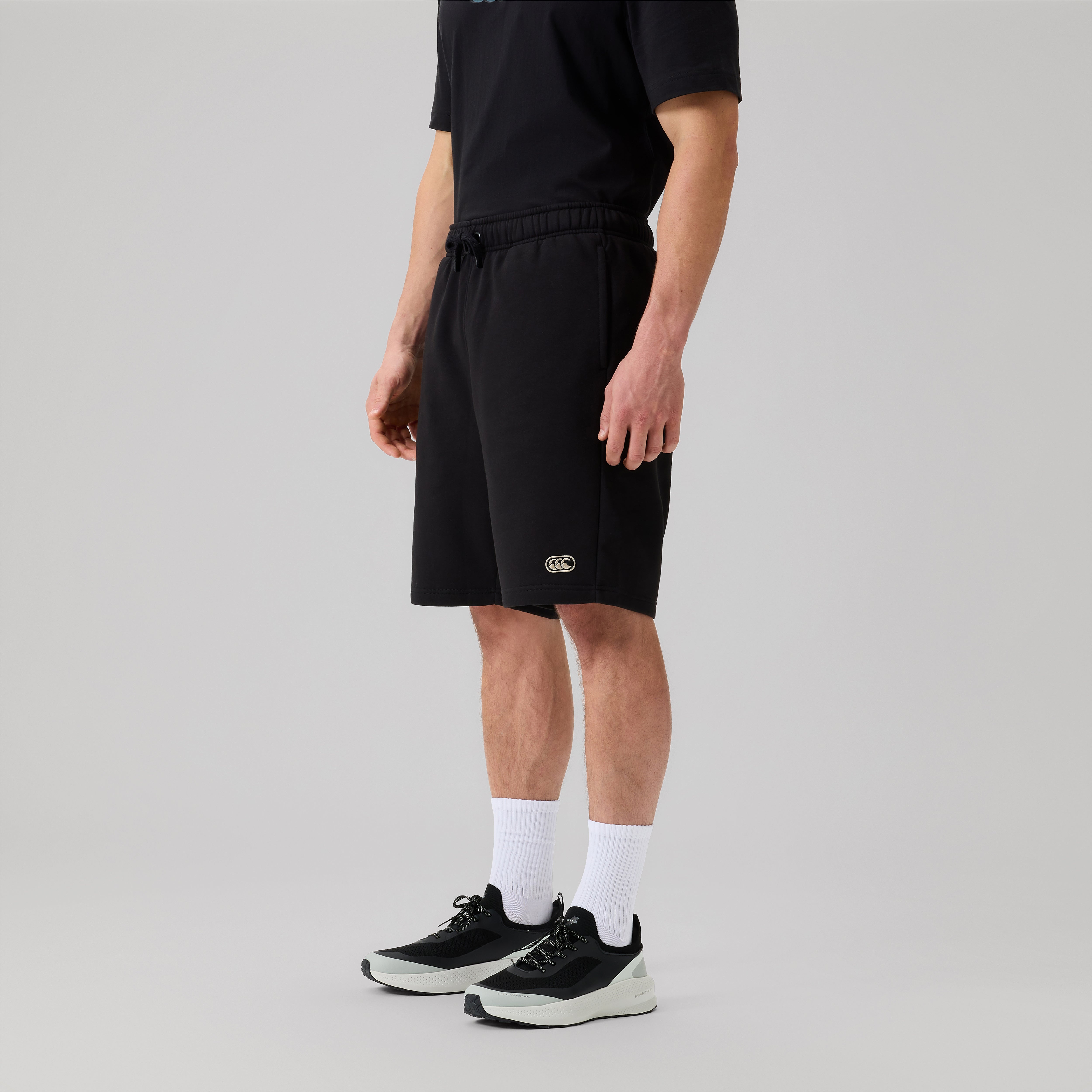 canterbury-everyday-fleece-pantaloncini-uomo-neri image 4
