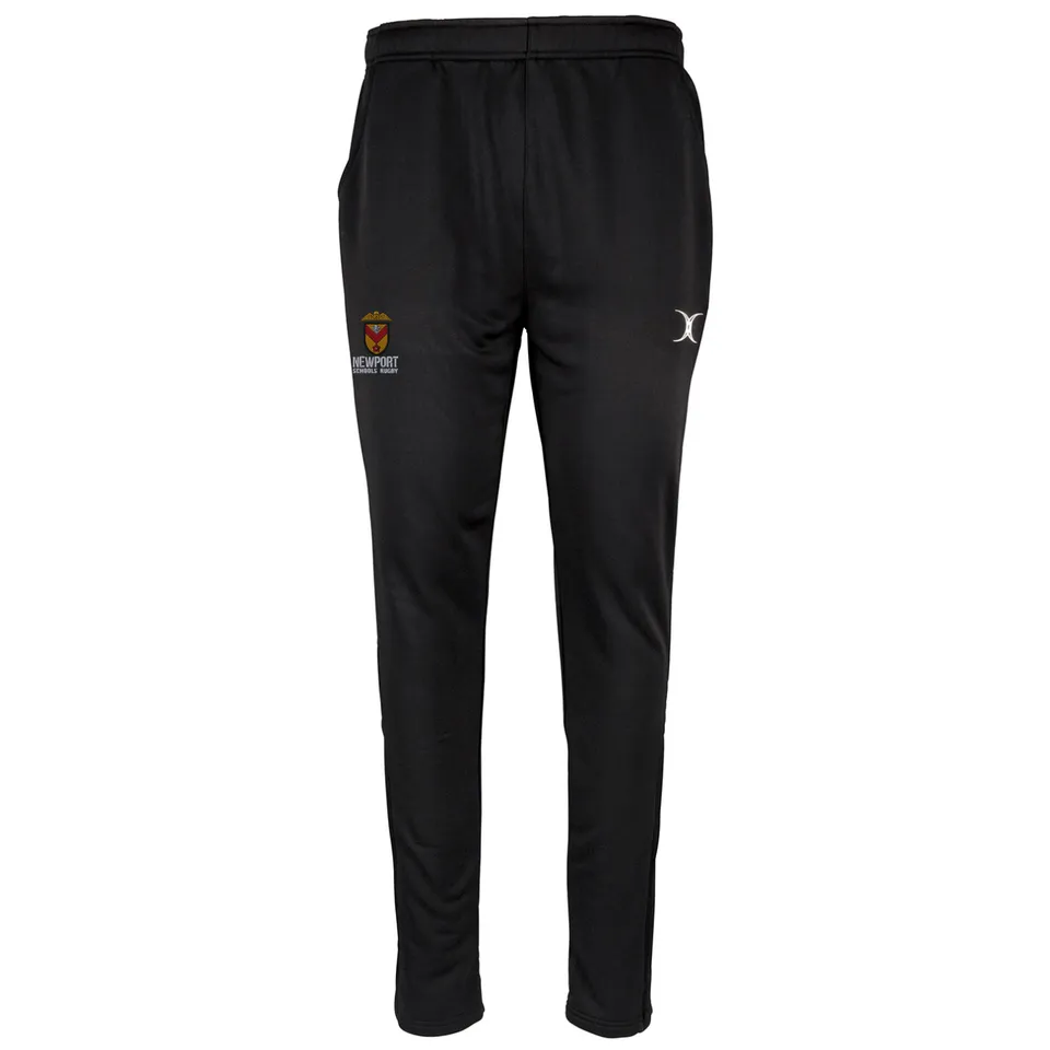 gilbert-rugby-newport-schools-senior-nero-quest-pantaloni-training image 1