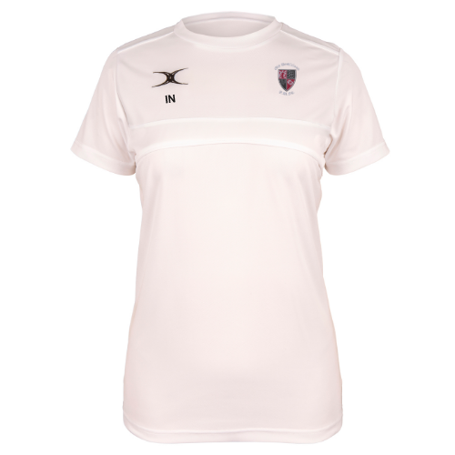 gilbert-rugby-old-brodleians-rufc-donna-t-shirt-photon-ii-manica-corta-bianca image 1