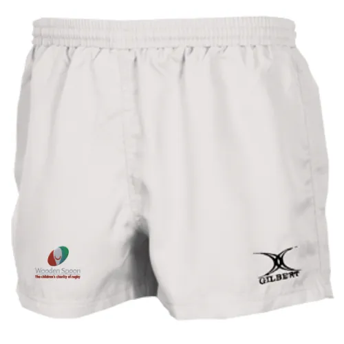 gilbert-rugby-saracen-v3-pantaloncini-match-senior-wooden-spoon-bianchi image 1