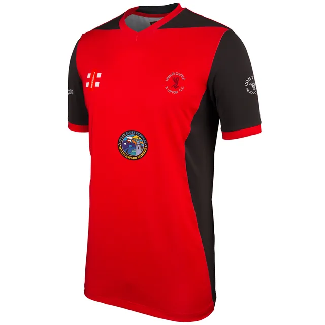 gray-nicolls-hanley-castle-upton-cc-pro-performance-shirt-t20-manica-corta-junio image 1