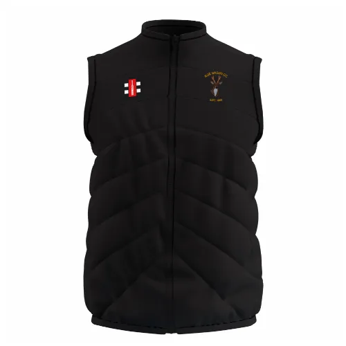 gray-nicolls-roe-green-cricket-club-senior-gts-gilet-smanicato-nero image 1