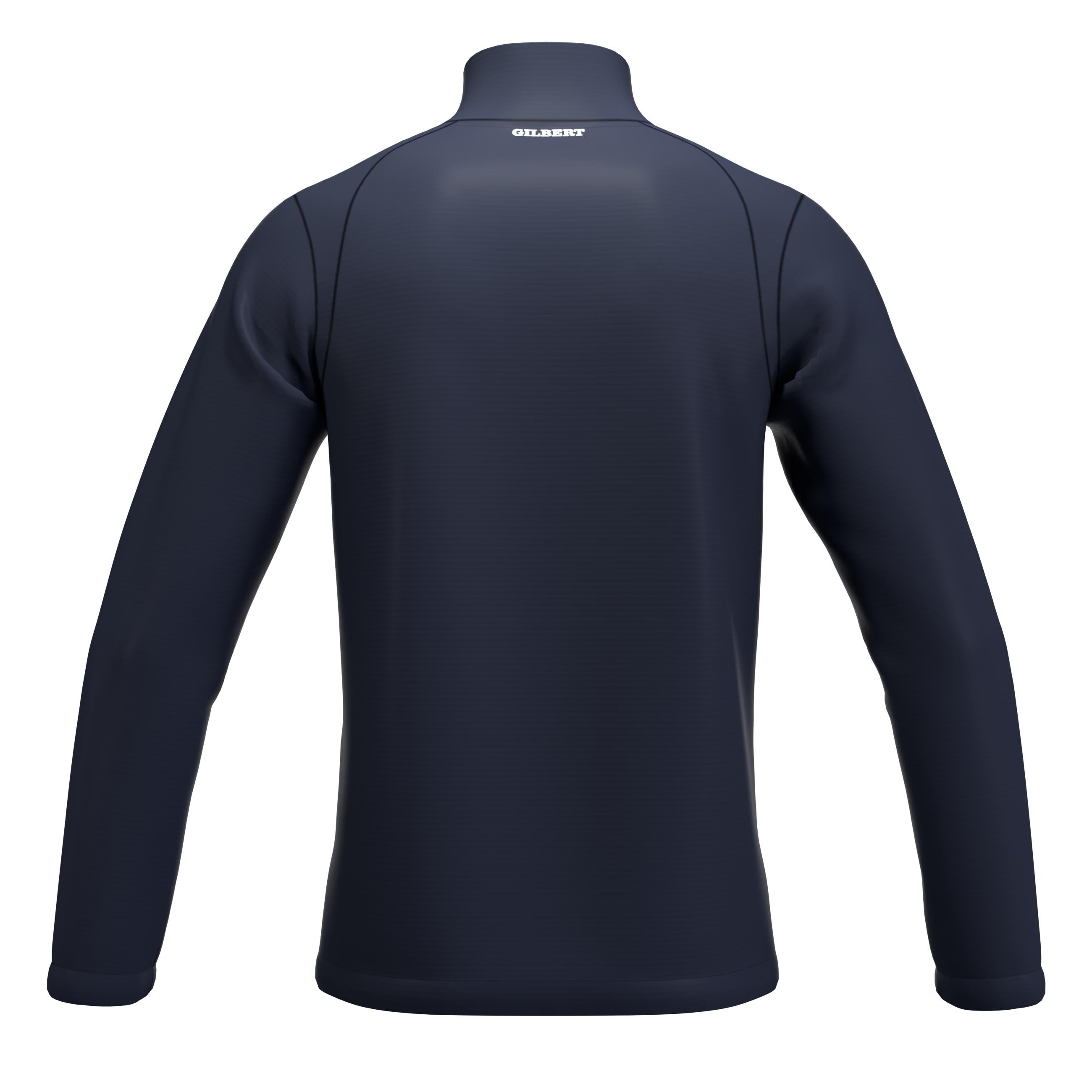 gilbert-rugby-atom-giacca-1-4-zip-junior-nero image 8