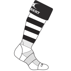 grays-devizes-hockey-club-adulto-calze-kryten-ii-nere-bianche image 1