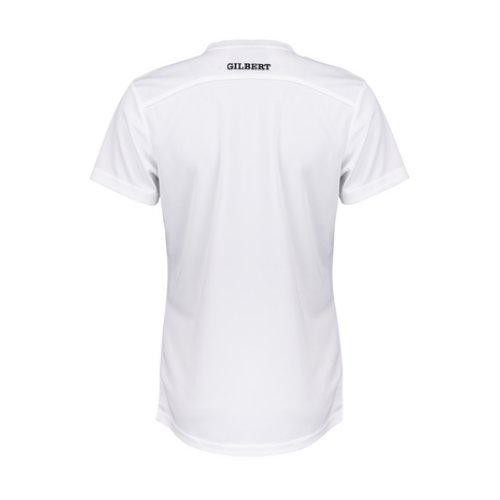 gilbert-rugby-nottingham-medics-photon-ii-t-shirt-manica-corta-senior-bianca image 2