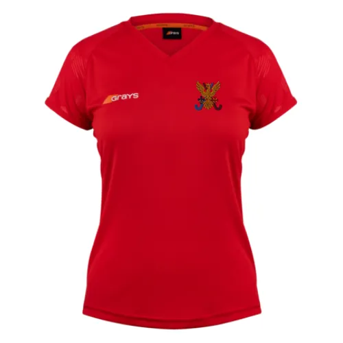 grays-apex-650-maglia-hockey-junior-icsm-ladies-hc-rosso image 1