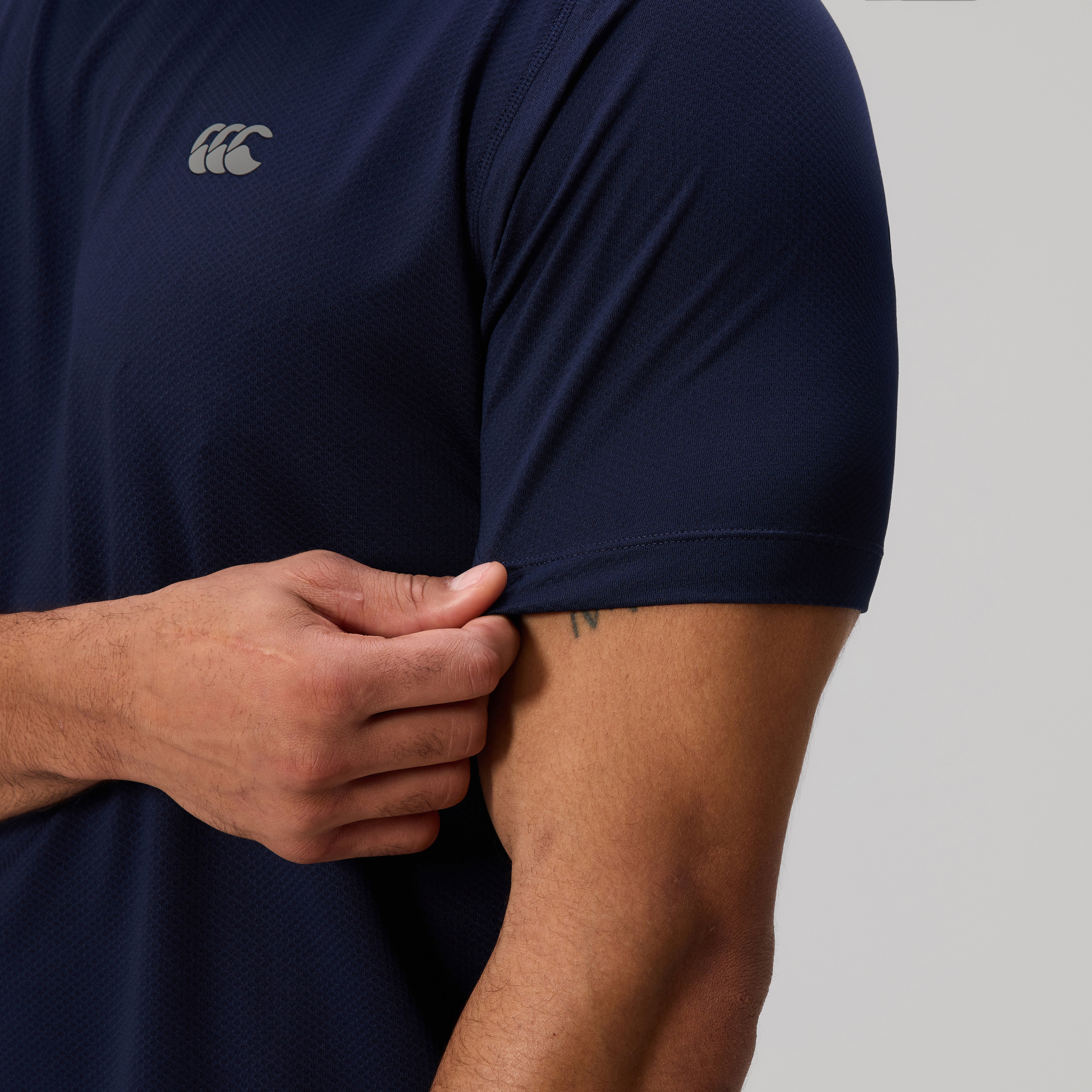 canterbury-tempo-training-tee-uomo-t-shirt-allenamento-navy image 8