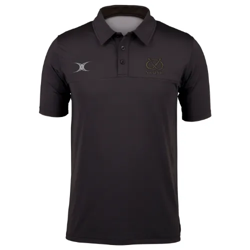 gilbert-rugby-pro-polo-uomo-staffordshire-rugby-union-society-of-referees-nera image 1