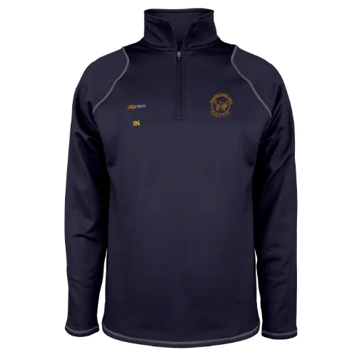 grays-quest-ii-1-4-zip-mansfields-aztecs-junior-pile-bambino-blu-navy-scuro image 1
