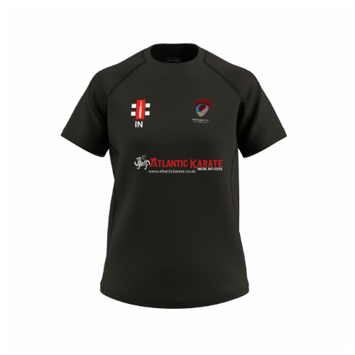 gray-nicolls-gts-maglietta-cricket-s-s-newquay-cc-donna-black image 1