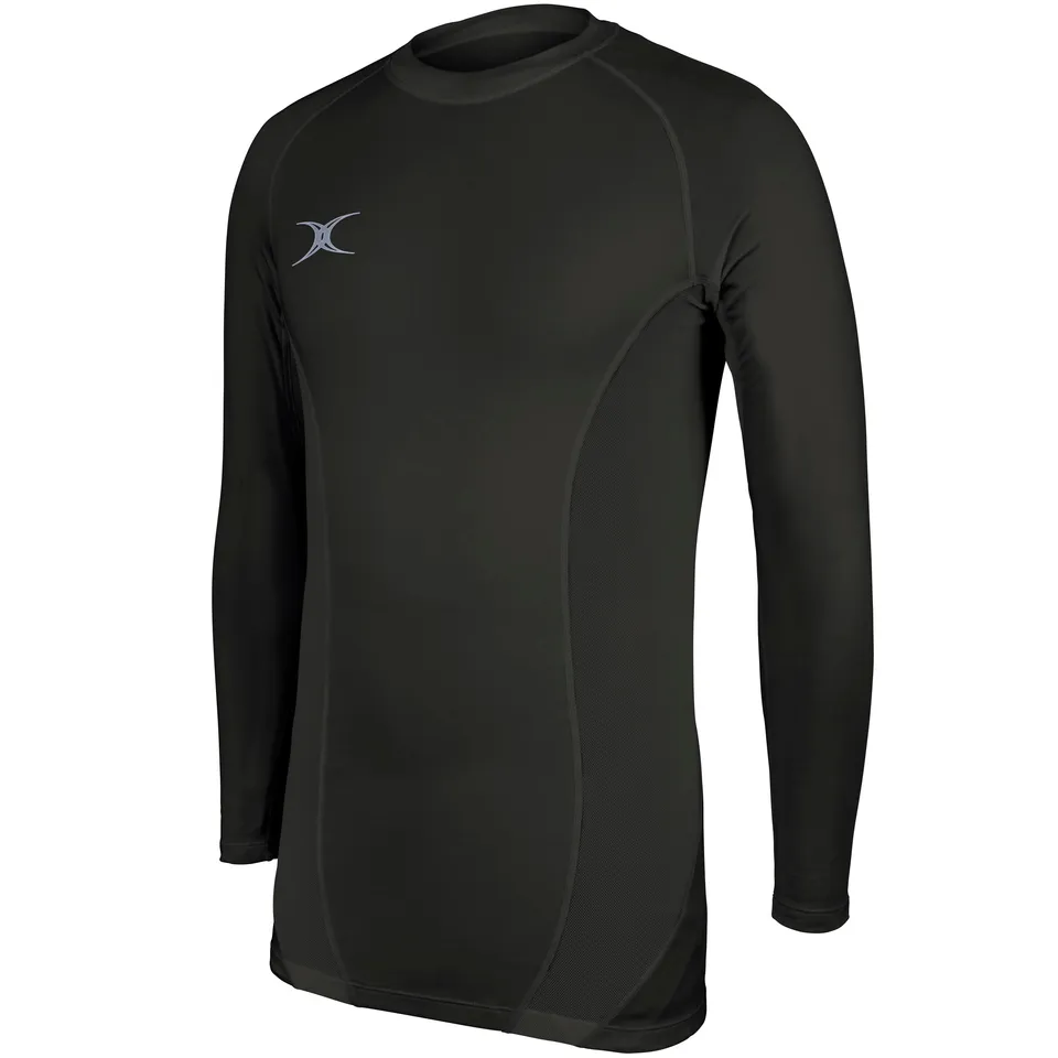 gilbert-rugby-atomic-x-ii-top-baselayer-junior-nero image 1