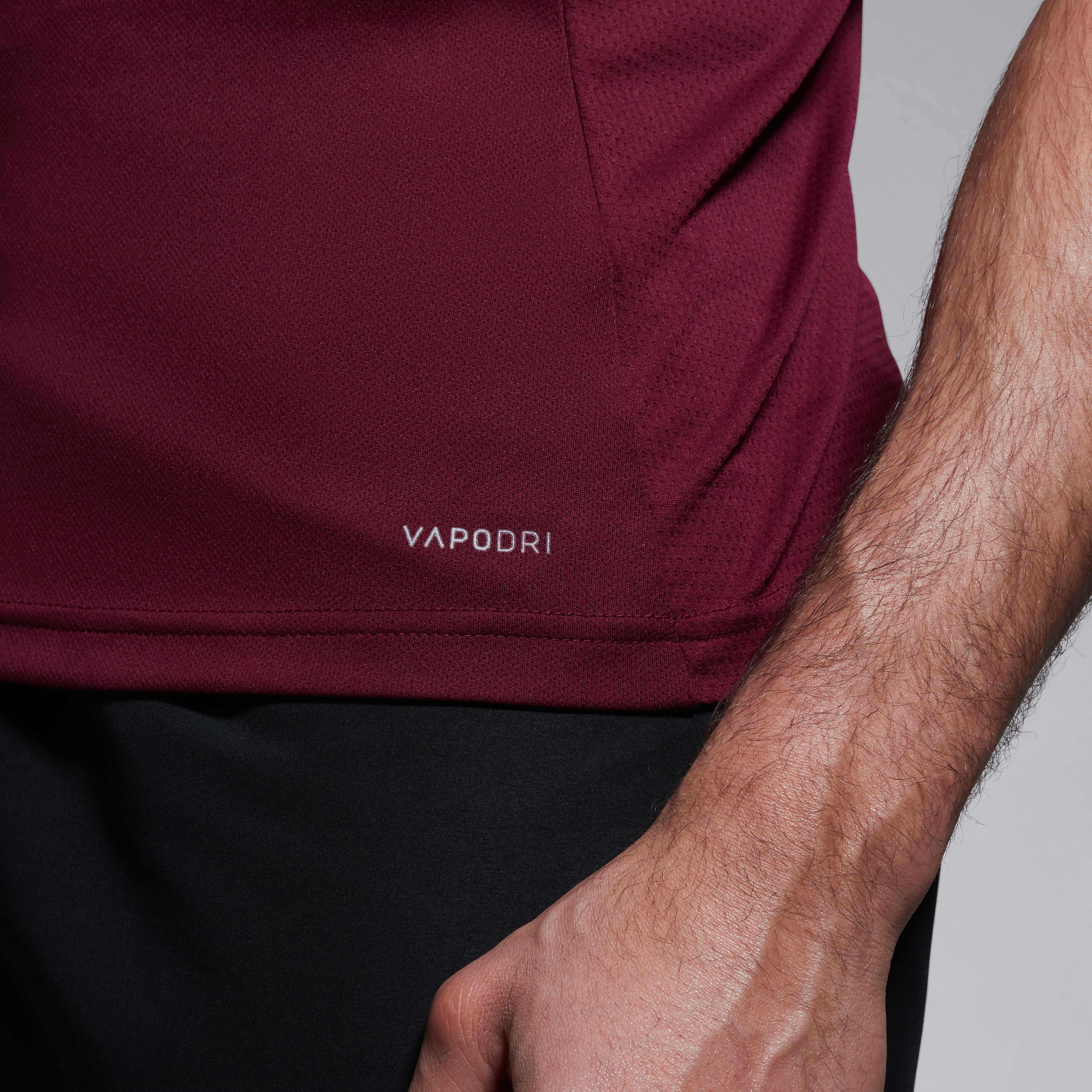 canterbury-club-dry-t-shirt-uomo-bordeaux image 3