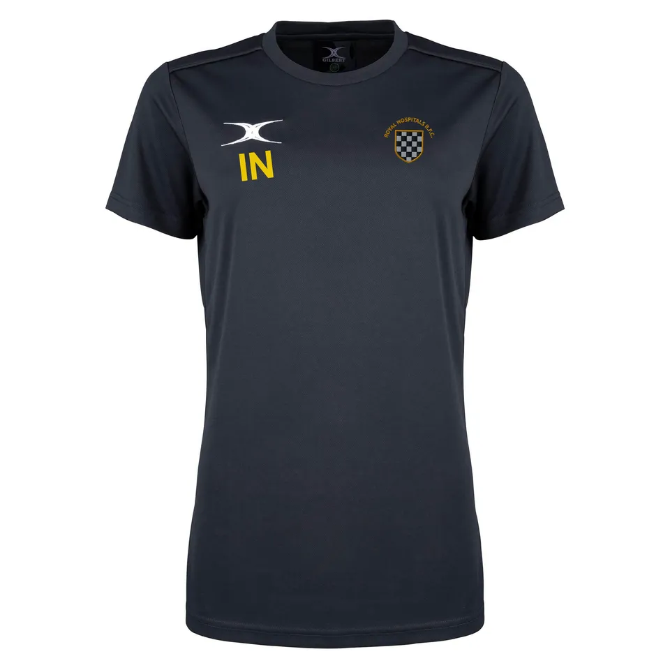 gilbert-rugby-barts-and-the-london-rfc-photon-ii-t-shirt-manica-corta-senior-ner image 1