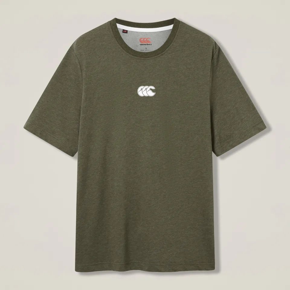 canterbury-tempo-t-shirt-training-uomo-verde image 1