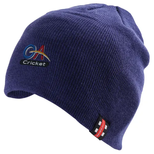 gray-nicolls-old-albanian-cc-senior-beanie-hat-dark-navy-cappello-cricket image 1