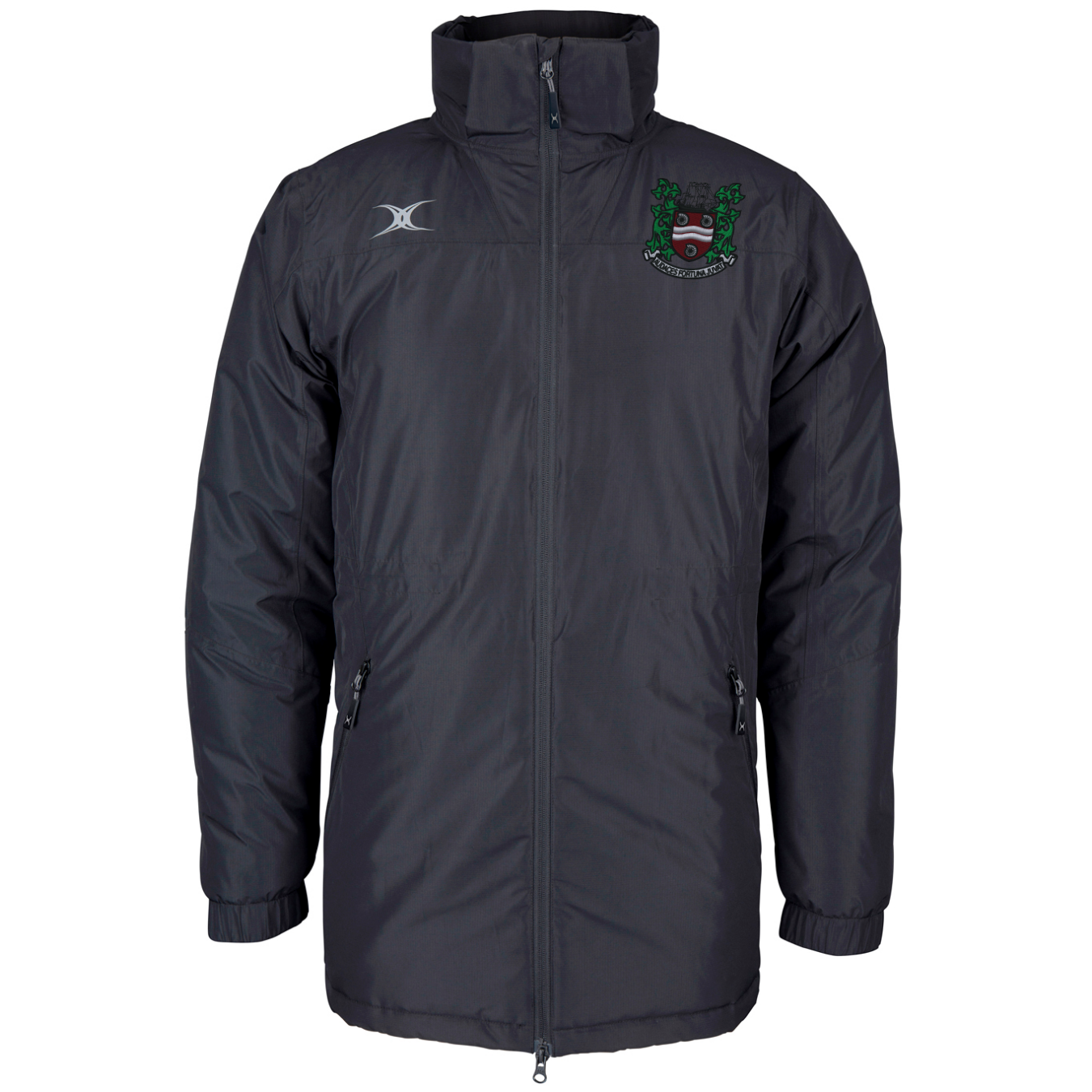 gilbert-rugby-pro-giacca-all-weather-senior-nera-whitby-rfc image 3