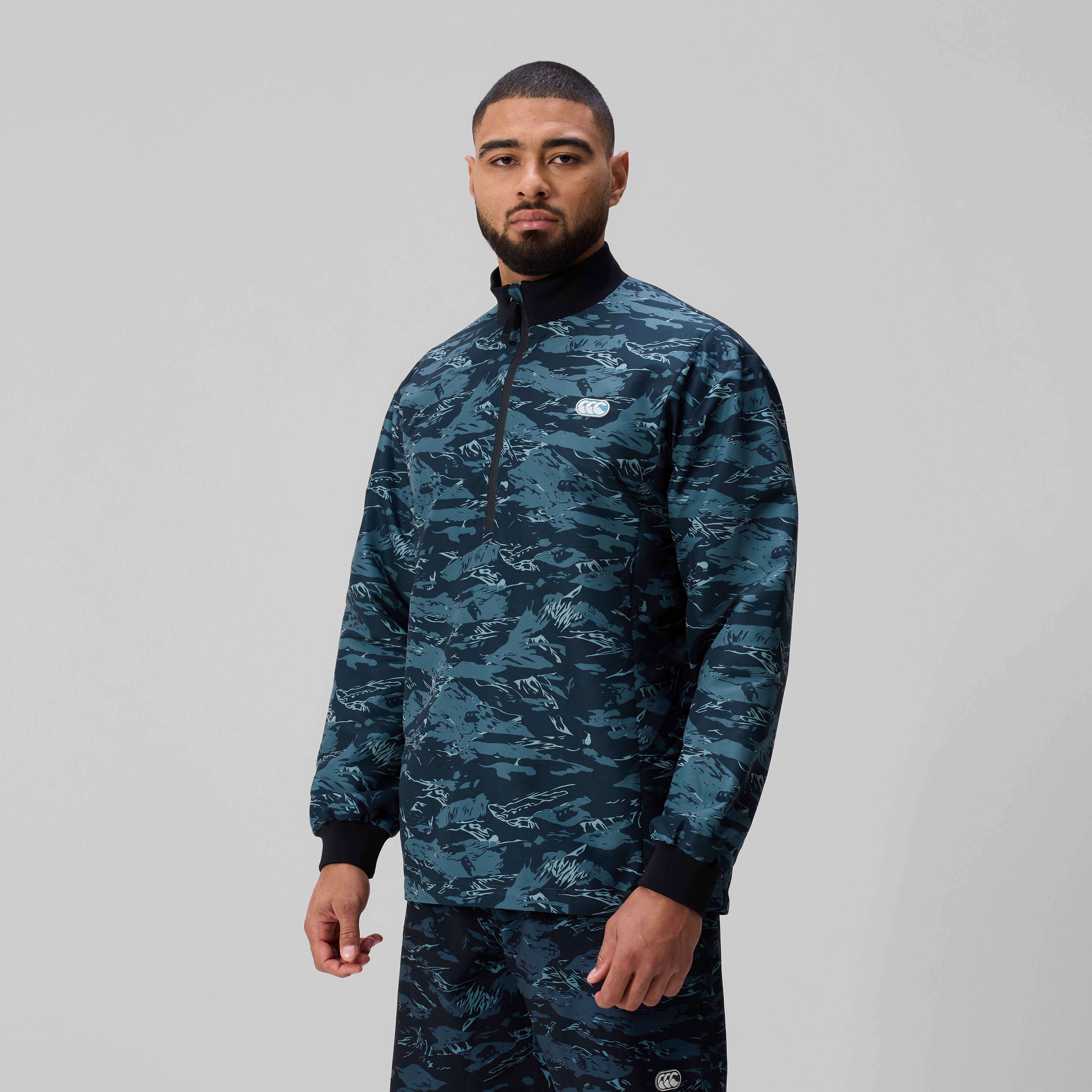 canterbury-force-1-4-zip-giacca-uomo-grigio image 4