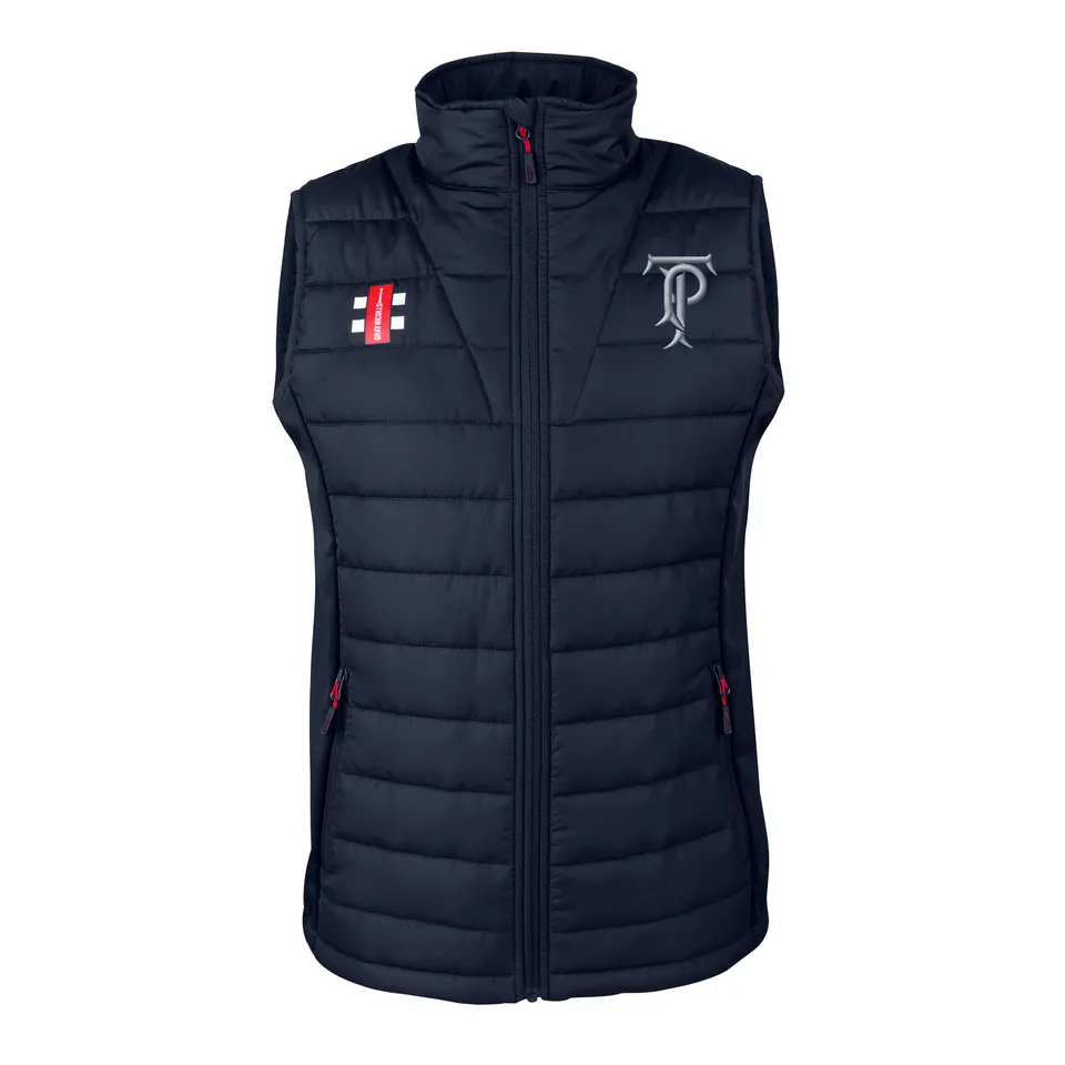 gray-nicolls-tendring-park-cc-pro-performance-gilet-bodywarmer-senior-black image 1