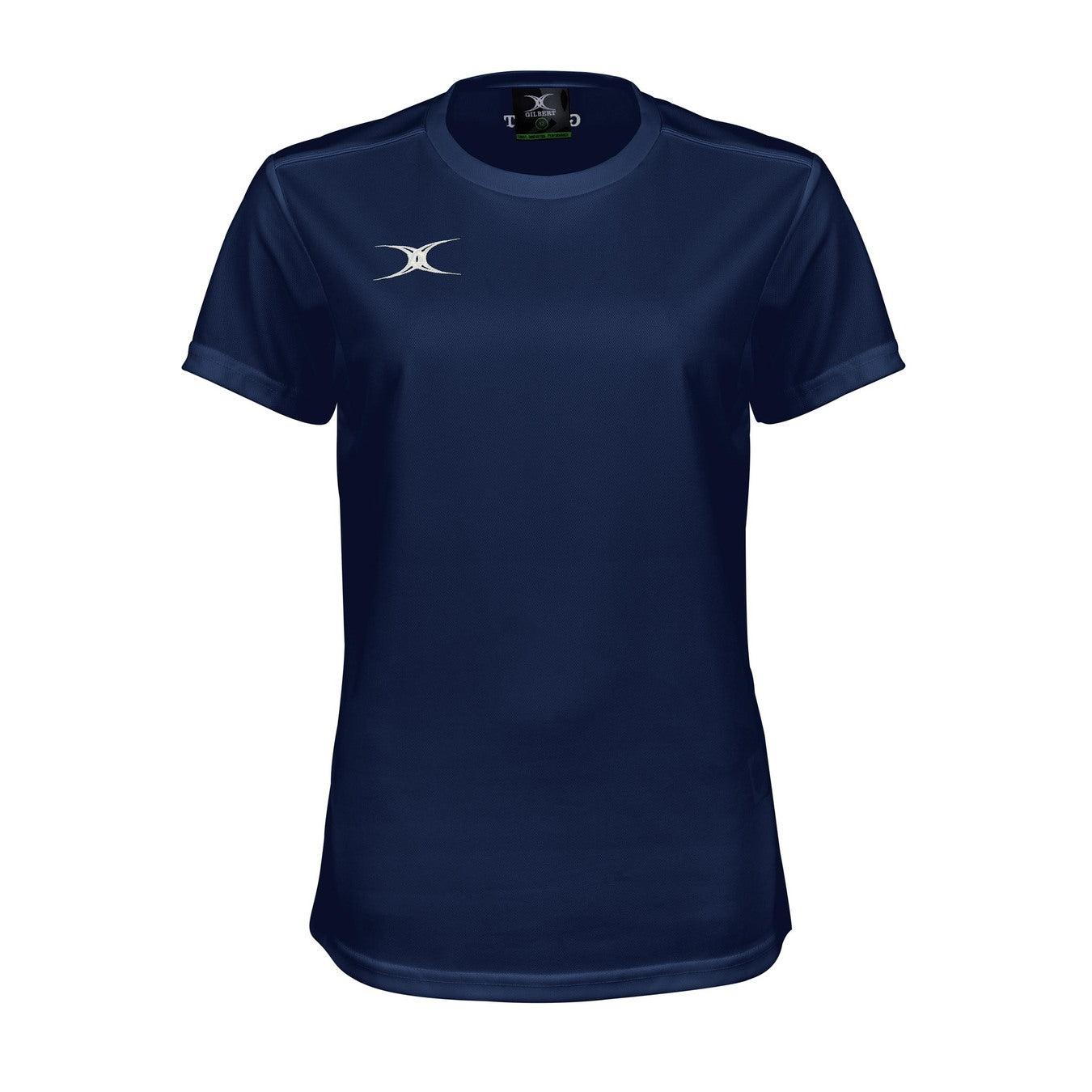 gilbert-rugby-photon-ii-t-shirt-donna-nero-dark-navy image 5