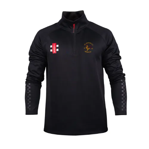 gray-nicolls-st-peters-cc-pro-thermo-fleece-pile-senior-nero image 1