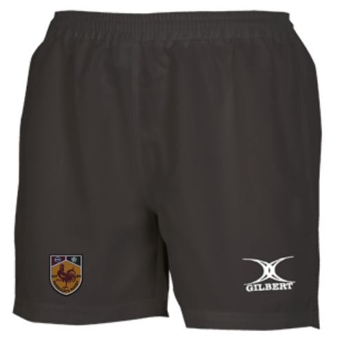 gilbert-rugby-harrogate-rufc-donna-saracen-v3-pantaloncini-match-nero image 1