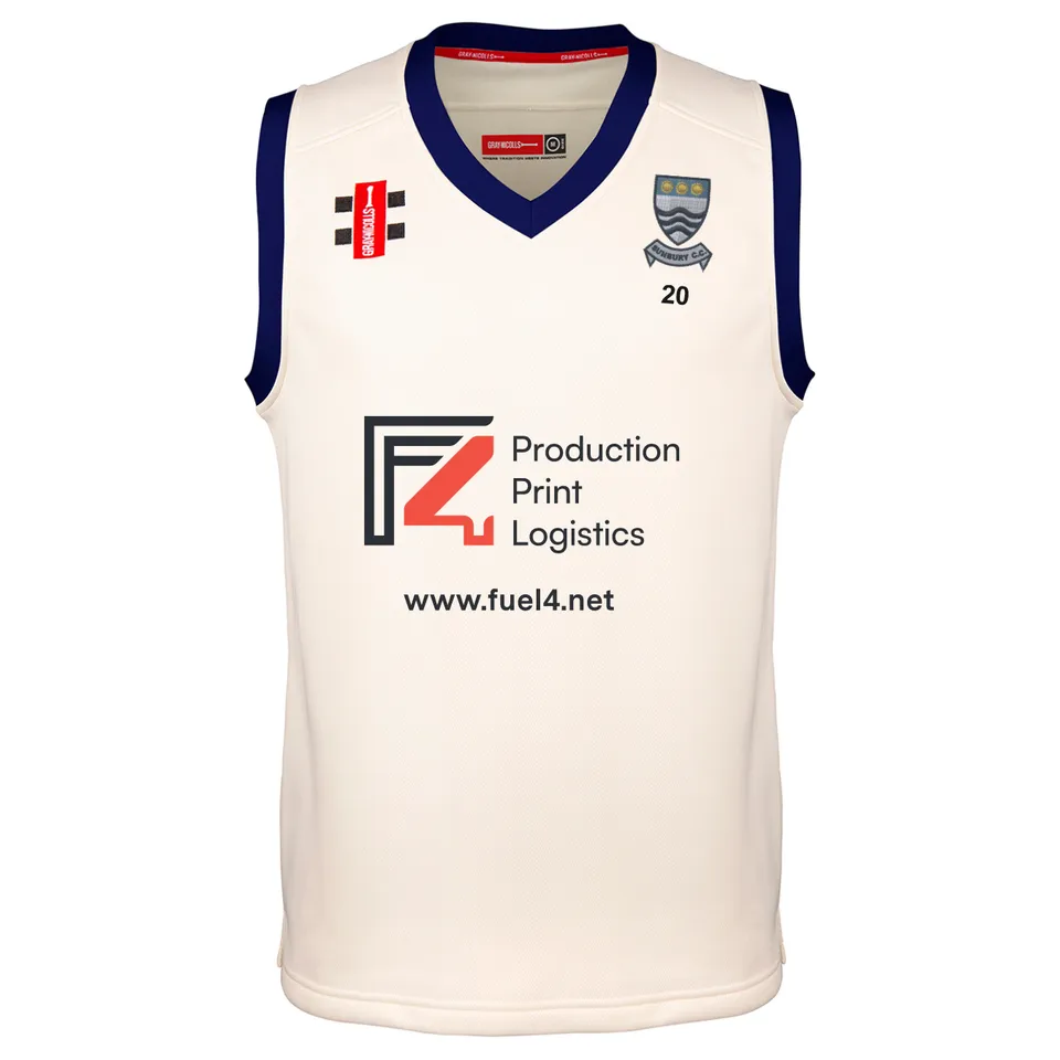 gray-nicolls-sunbury-cc-pro-performance-match-slipover-adulto-avorio-navy image 1