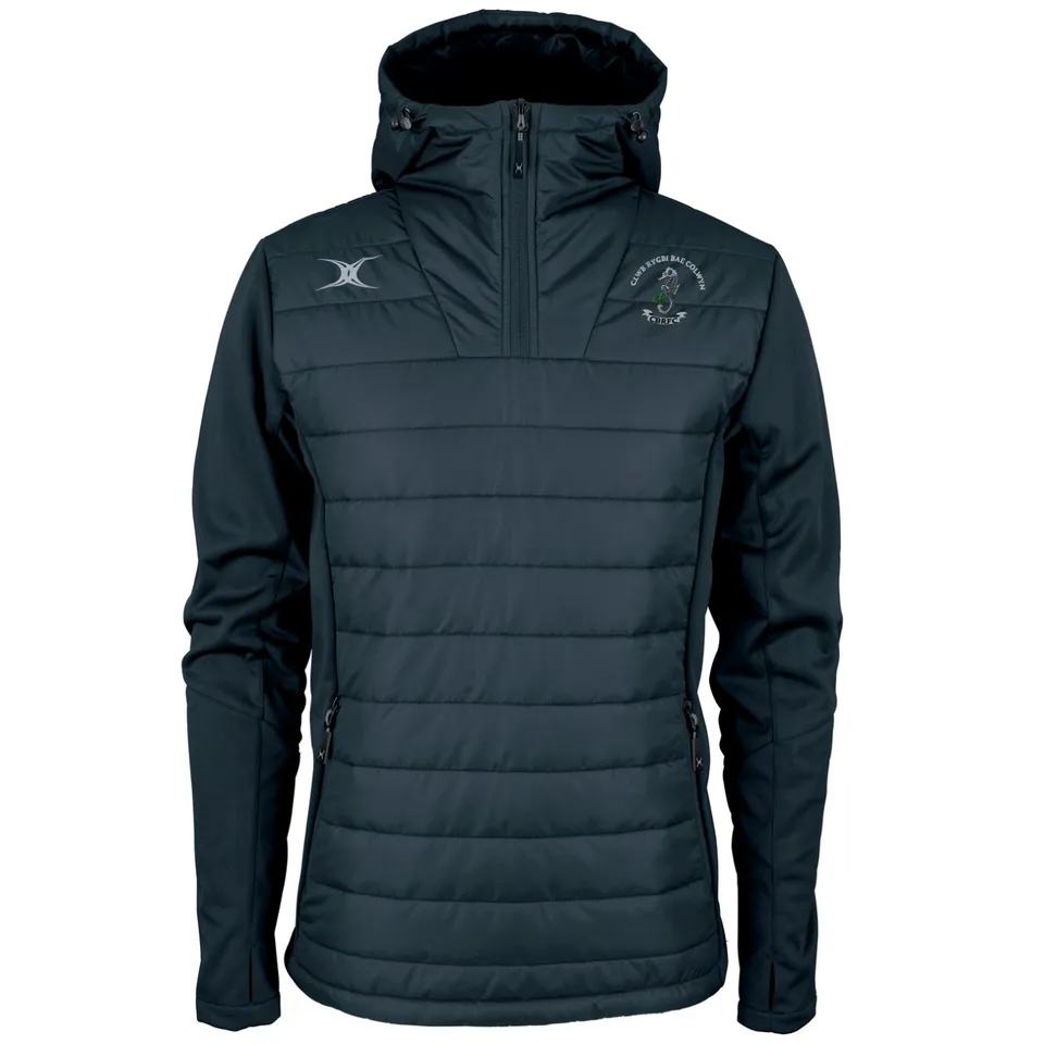 gilbert-rugby-pro-active-giacca-quarter-zip-senior-colwyn-bay-rfc-blu-navy-scuro image 1