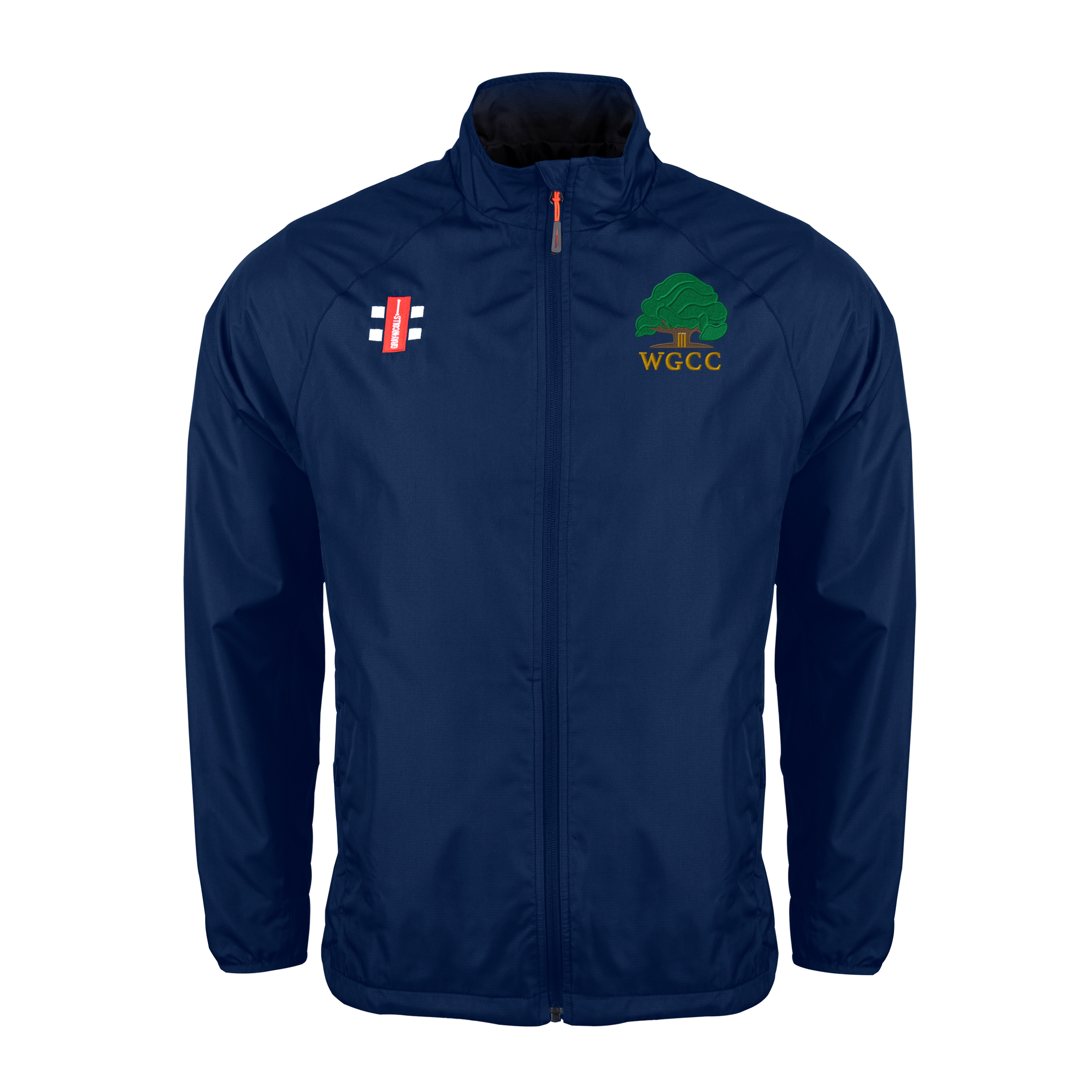 gray-nicolls-wisborough-green-cc-senior-velocity-rain-jacket-navy-giacca-antipio image 1