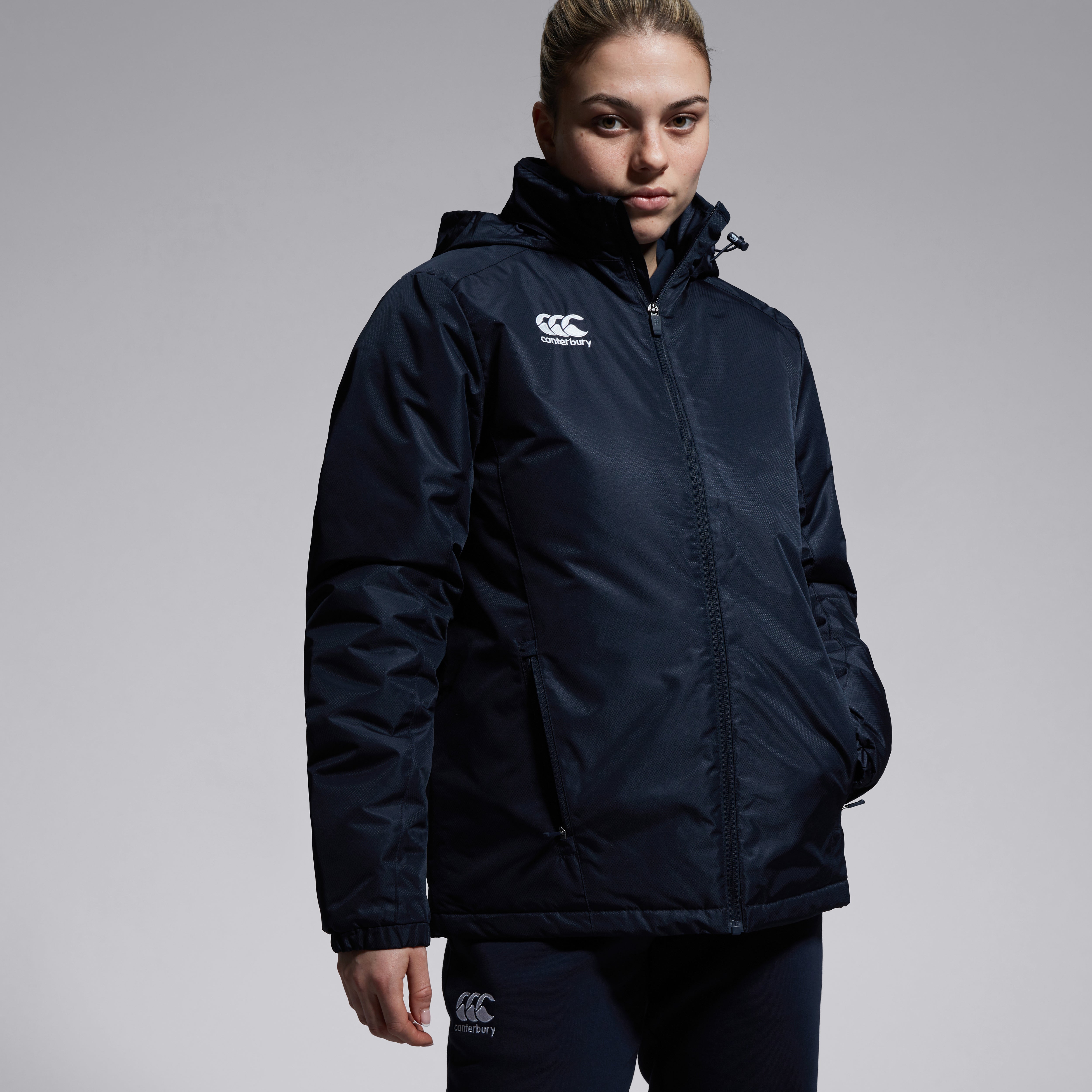canterbury-club-vaposhield-giacca-stadium-donna-blu-navy image 3