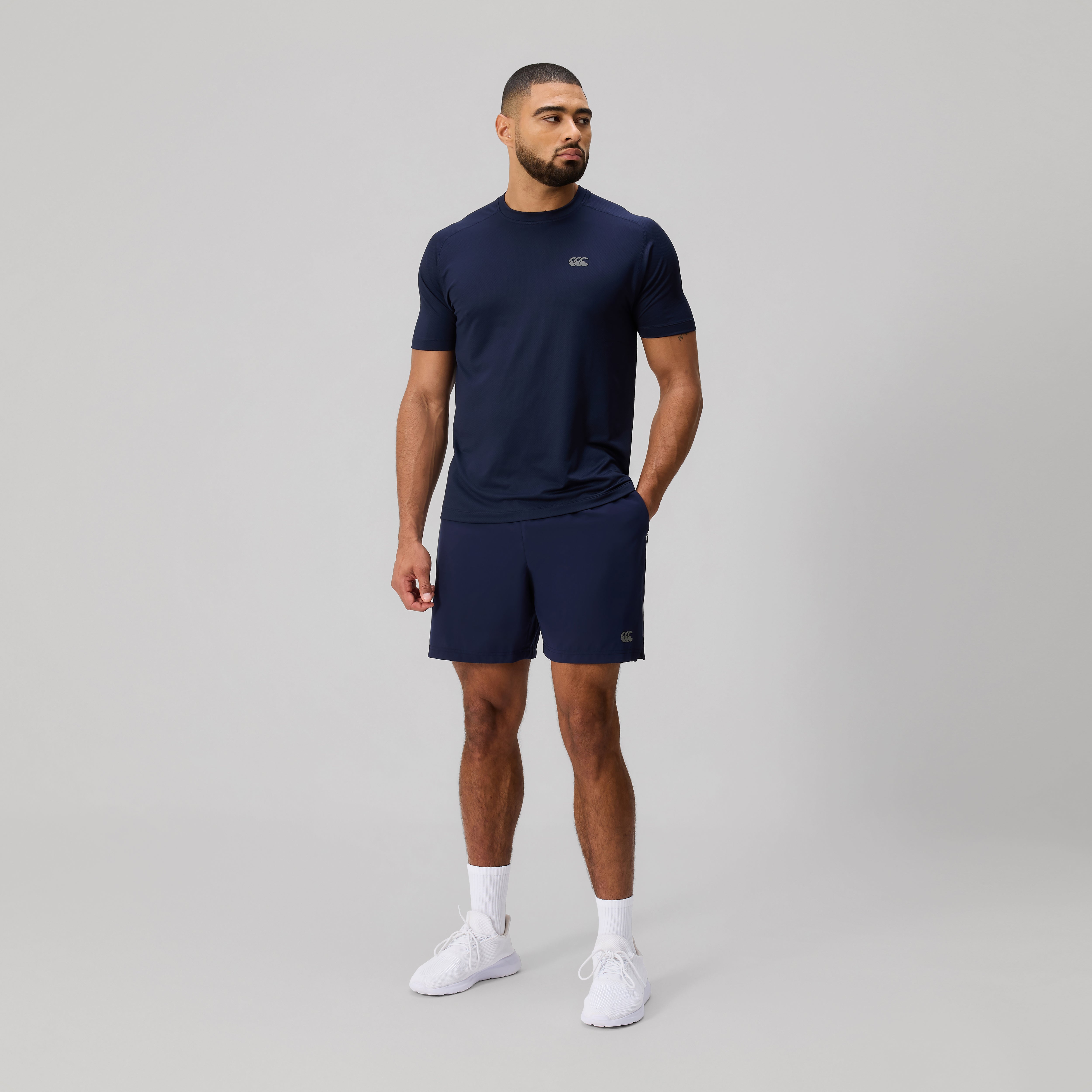 canterbury-tempo-training-short-pantaloncino-allenamento-uomo-blu-navy image 2