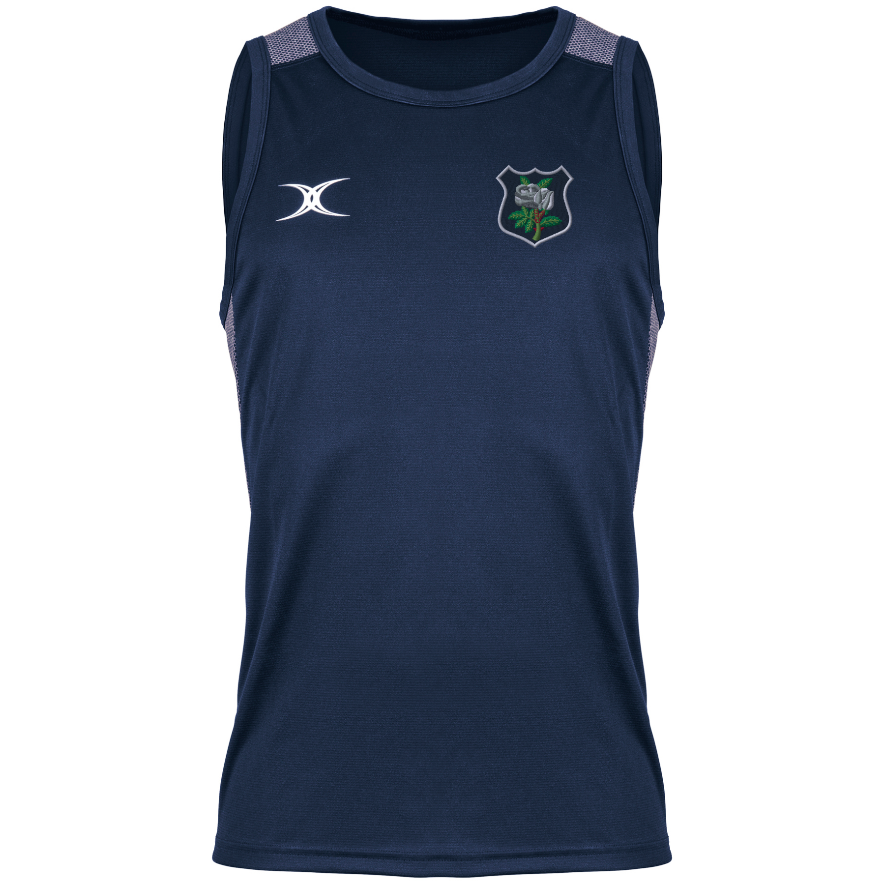 gilbert-rugby-pro-canotta-senior-yorkshire-rfu-players-coaches-blu-navy image 1