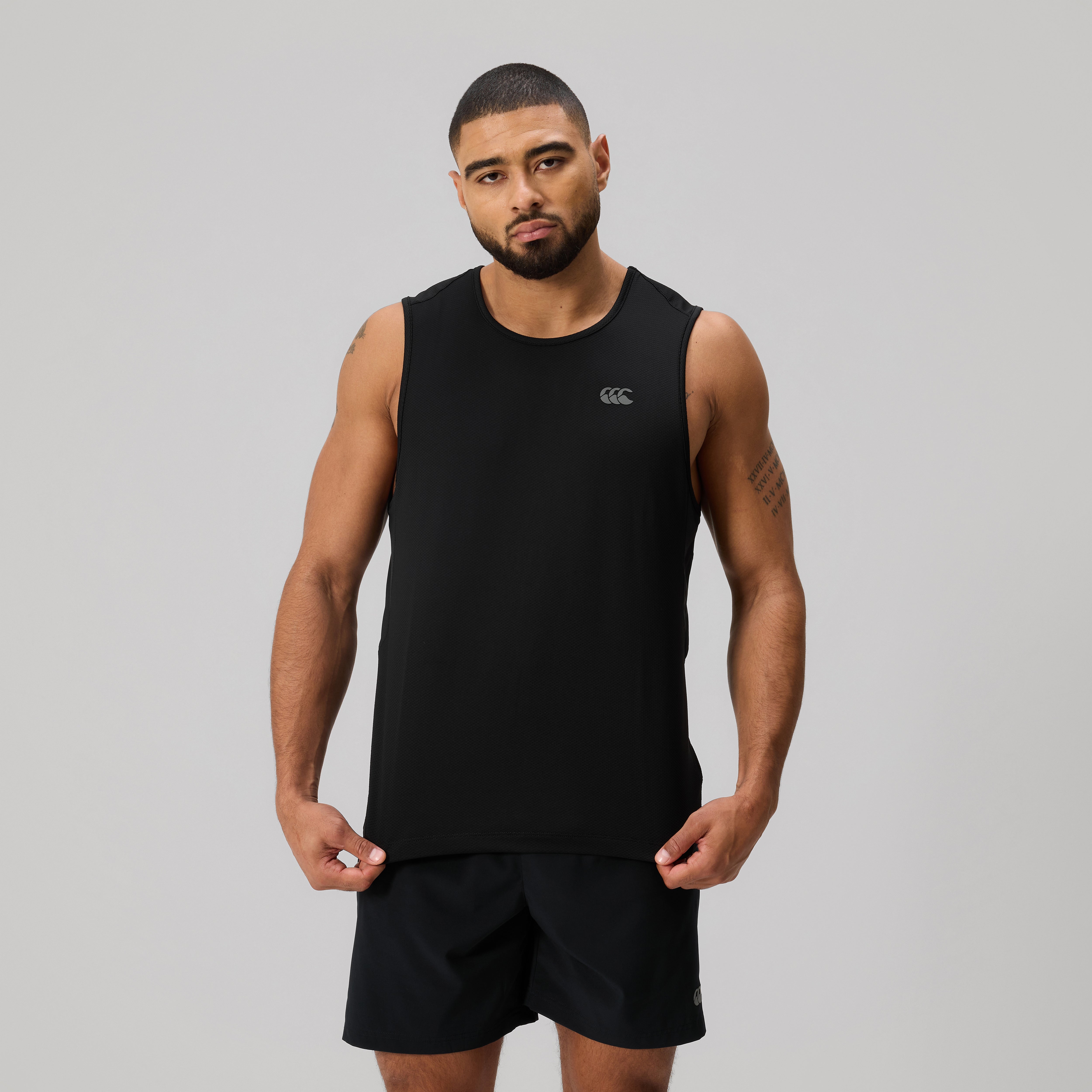 canterbury-tempo-singlet-uomo-canotta-training-nera image 3
