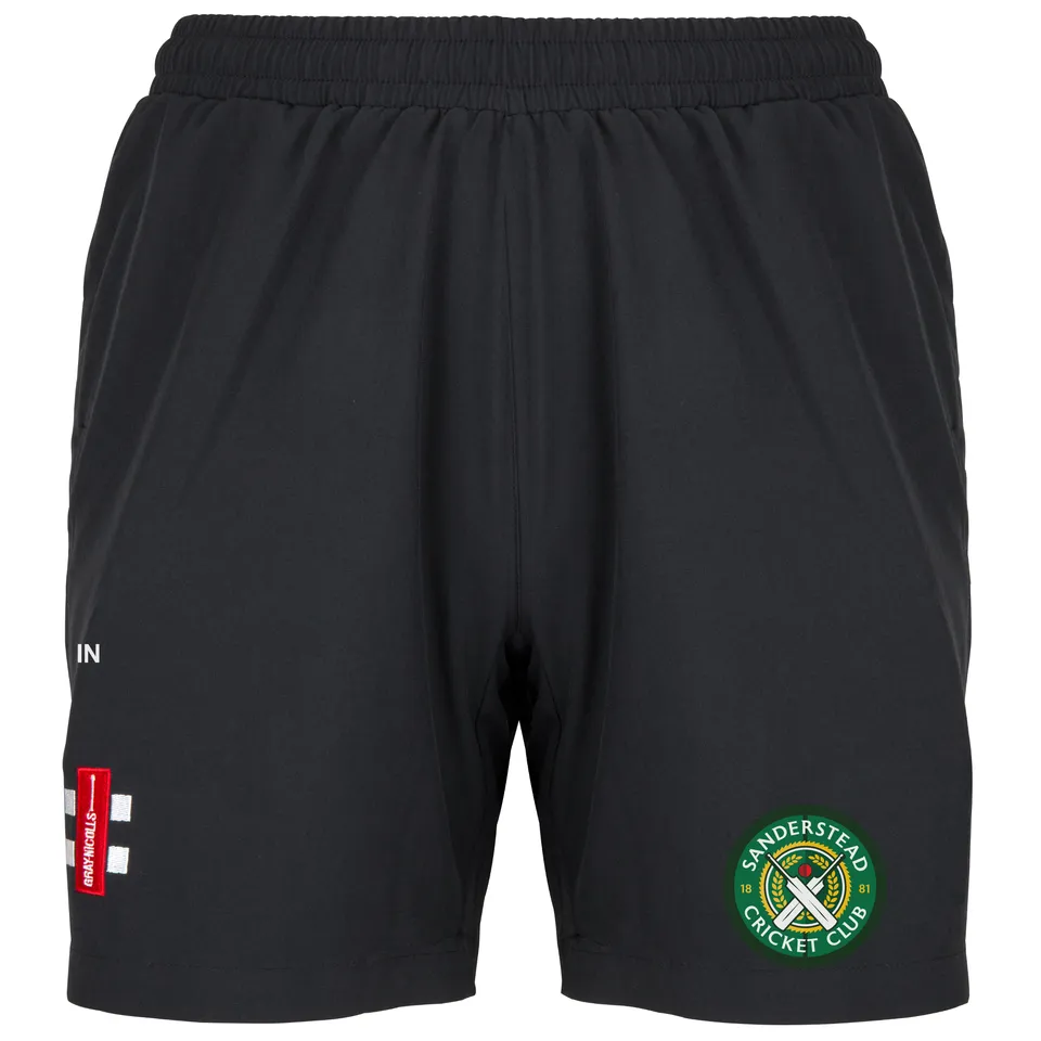 gray-nicolls-sanderstead-cc-pantaloncini-donna-velocity-neri image 1
