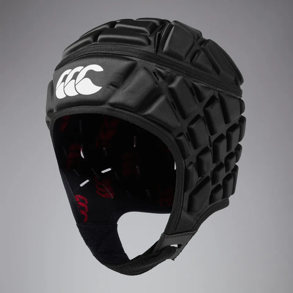 canterbury-raze-caschetto-rugby-adulto-unisex-nero-rosso image 1