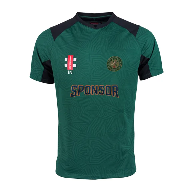 gray-nicolls-pro-t20-maglia-cricket-manica-corta-junior-houghton-main-cc-verde-n image 1